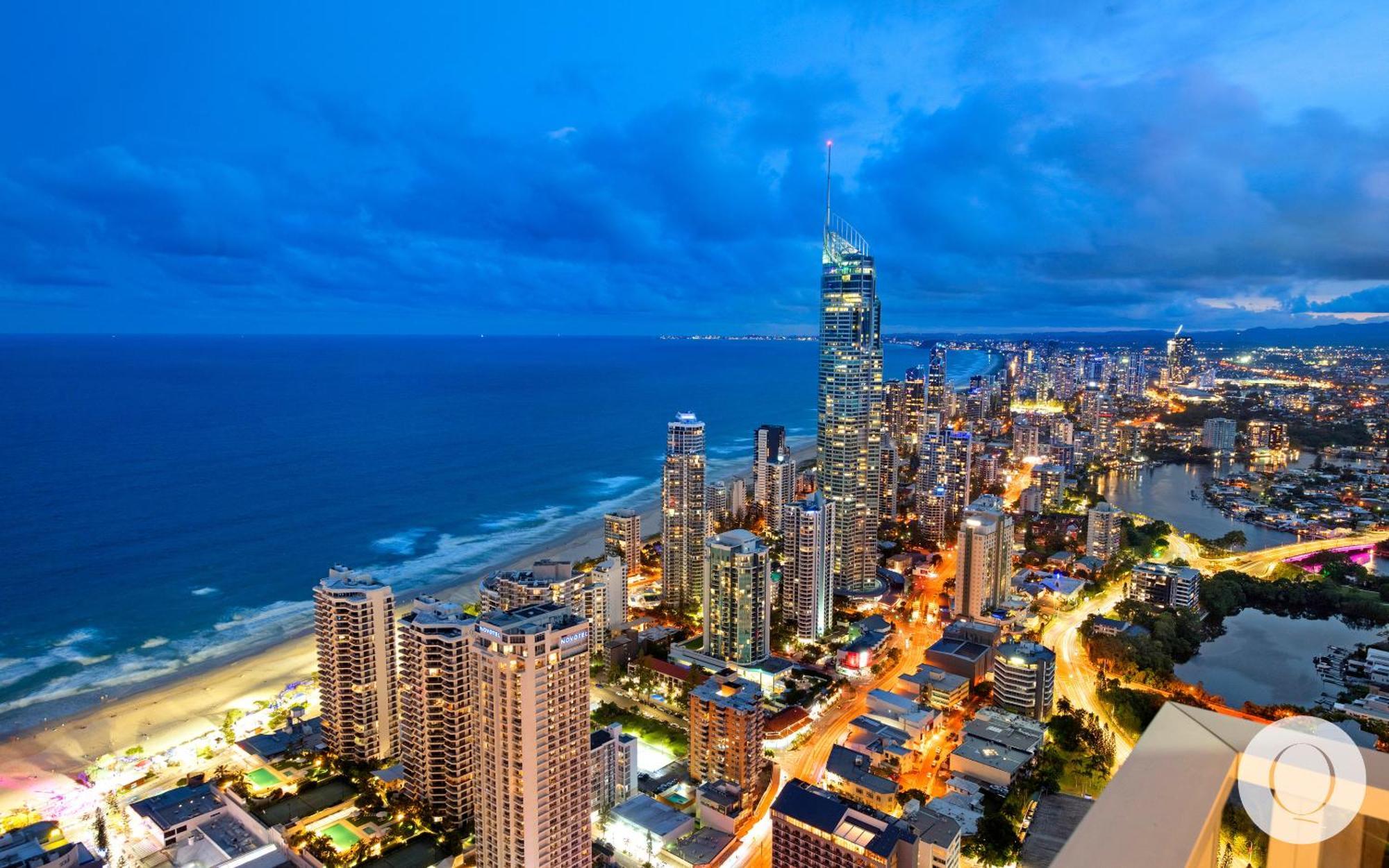 5 Bedroom Executive Sub Penthouse In The Heart Of Surfers With Full Ocean Views - Sleeps 12 - Circle On Cavill Amazing!! 黄金海岸 外观 照片
